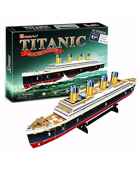 Cubic Fun Titanic Gemisi 35 Parça 3D Puzzle