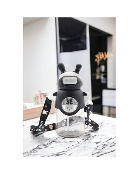 Tavşan Robot Matara Siyah
