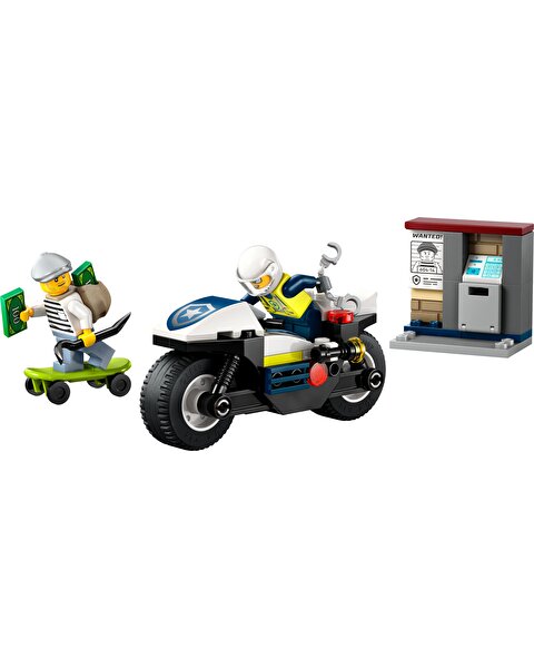LEGO City Polis Motosikleti Takibi 60455