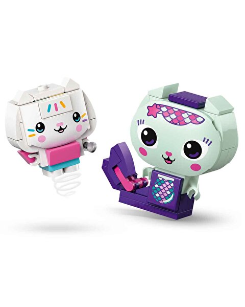 LEGO Gabby’s Dollhouse Gabby’nin Parçalarla İnşa Edilen Kedi Arkadaşları 11215