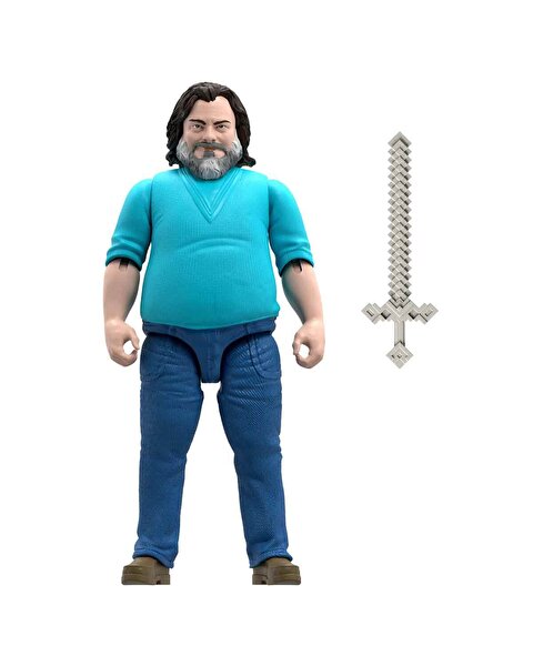 Minecraft Filmi Büyük Aksiyon Figürü Steve 30 Cm JFR65