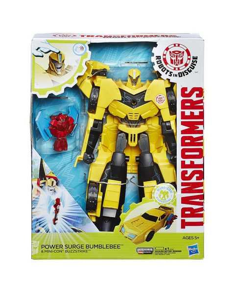 Transformers Robots in Disguise Power Surge Figür ve Weaponizer