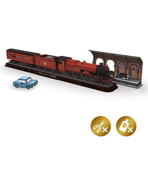Cubic Fun 3D Puzzle Harry Potter Hogwarts Express Tren Seti