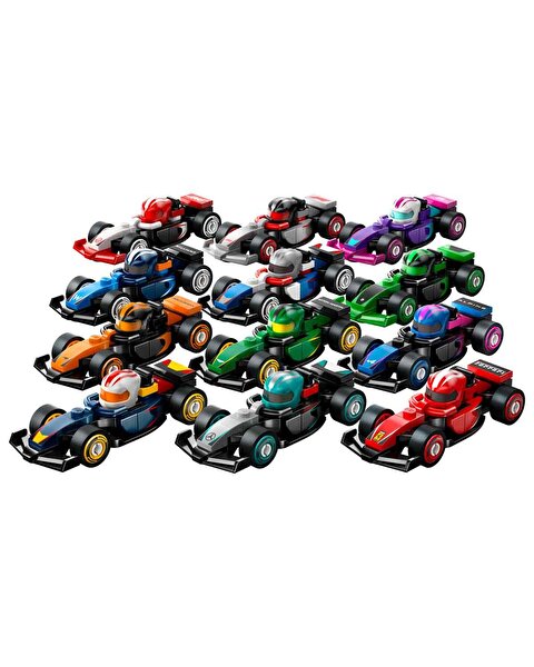 LEGO City Polis Macera 3’lü Özel Set Paket (Polis Araba + Polis Motosikletli Kovalamaca + Mini Formula Yarış Aracı)