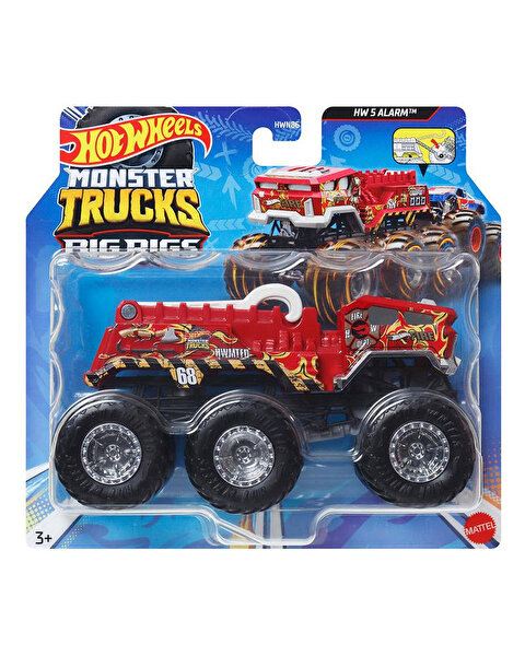 1:64 Hot Wheels Monster Trucks Arabalar HW 5 Alarm HWN94