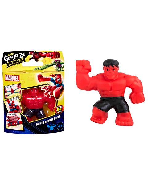 Goojitzu Marvel Minis Figür Tekli Paket S8 CDU12-08275 Red Hulk