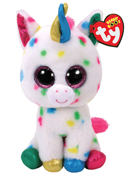 Ty Beanie Boos Tek Boynuzlu At Harmonie Peluş 15 Cm