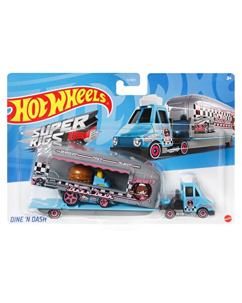 Hot Wheels Taşıyıcı Tırlar Dine'N Dash HMF90