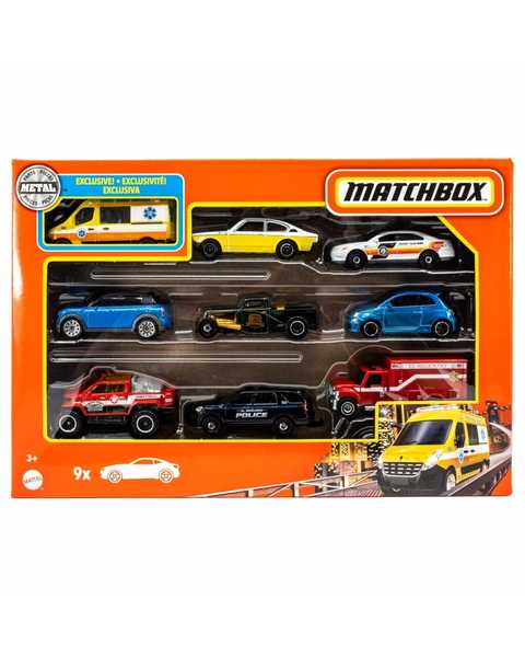 Matchbox Dokuzlu Araba Seti HFL54