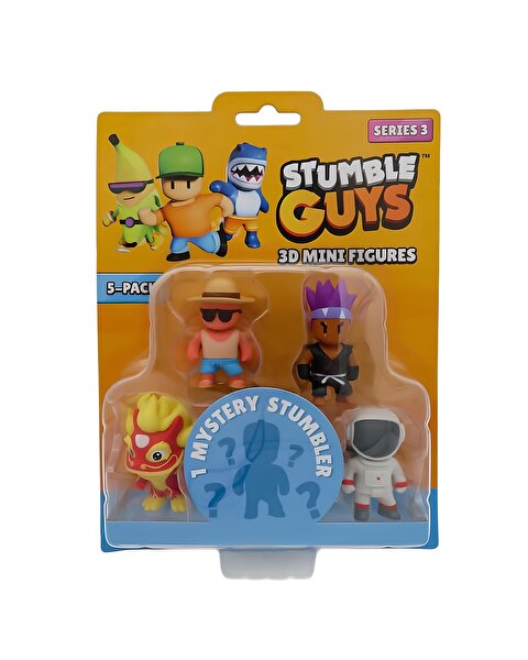 Stumble Guys 5'li Mini Figür Seti 1 S3 40025
