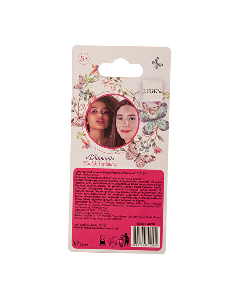 Lukky Çilek Aromalı Dudak Parlatıcısı