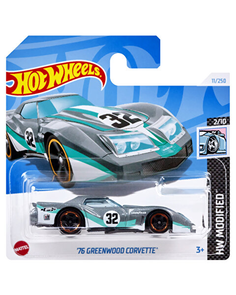 Hot Wheels Tekli Arabalar 76 Greenwood Corvette HTD67