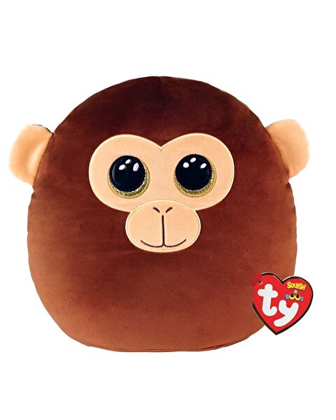 TY Dunston Kahverengi Maymun Squishy 25 Cm
