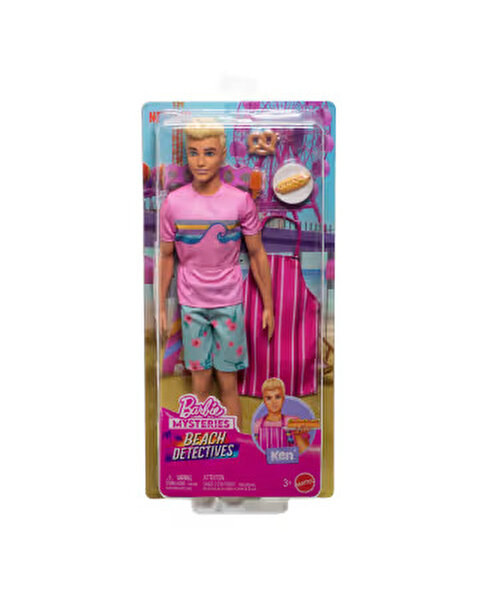 Barbie Mysteries Beach Detectives Ken Bebek JFV65