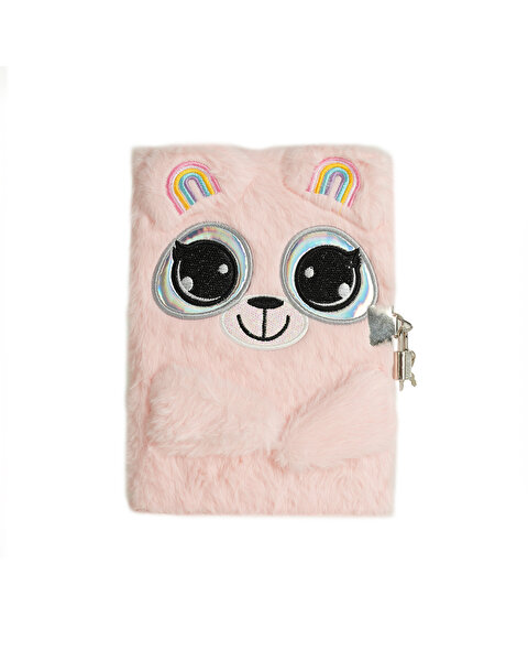 Kilitli Peluş Hopi Defter