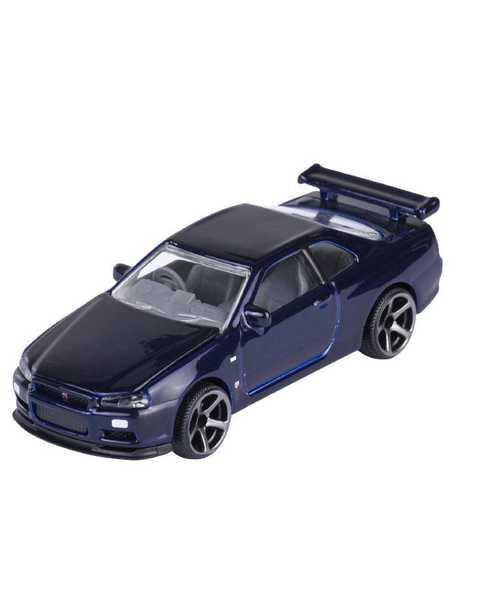 Majorette Japan Pri̇me Arabalar Nissan Skyline Gt-R R34 Laci̇vert