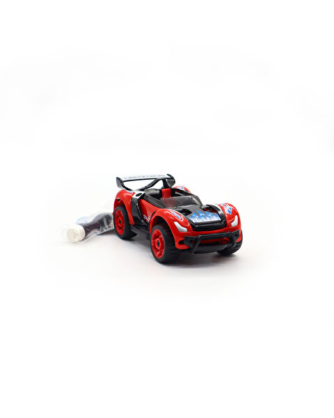 Die Cast Yarış Arabası Kırmızı Siyah