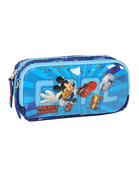 Mickey Mouse İki Gözlü Kalem Çanta