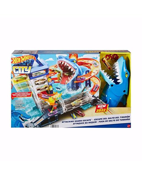 Hot Wheels City Köpek Balığından Kaçış HDP06
