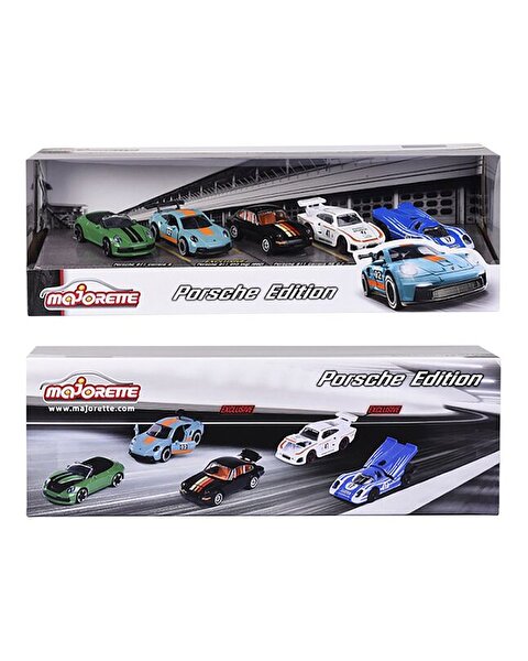 Majorette Porsche Sürümü 5'li Hedi̇ye Seti