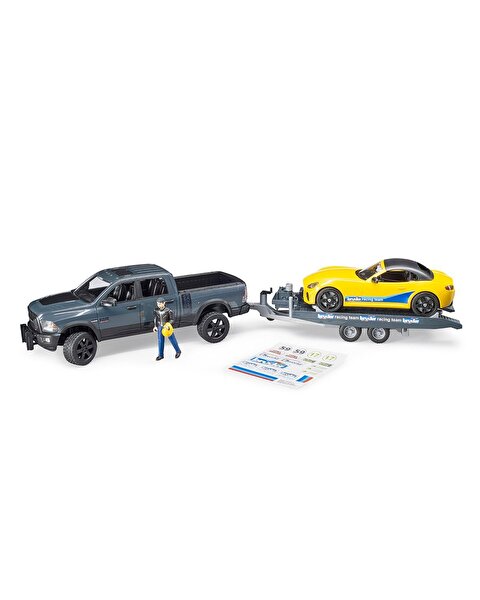 Bruder Ram Pickup ve Roadster Yarış Arabası