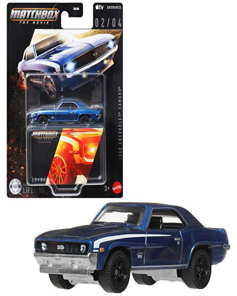Matchbox The Movie Film Araçları 1969 Chevrolet Camaro JND39