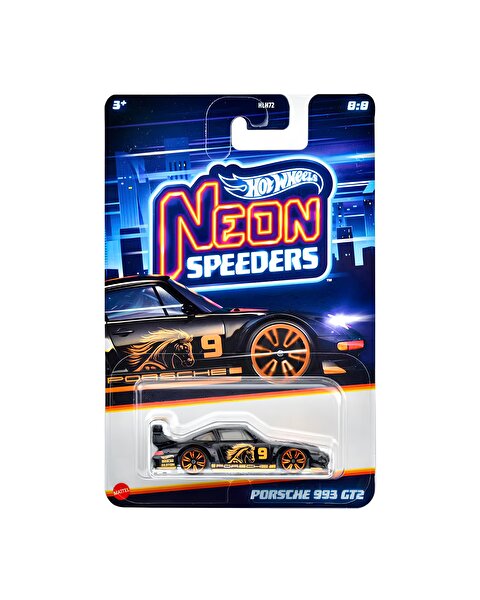 Hot Wheels Neon Speeder Arabalar Porsche 9963 Gt2 JBY99