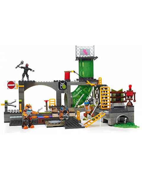 Mega Bloks TMNT Sewer Lair 342 Parça