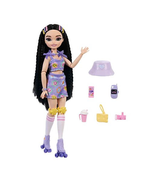 Barbie Dream Besties Paten Partisi Renee Bebek ve Aksesuarlar JFX99