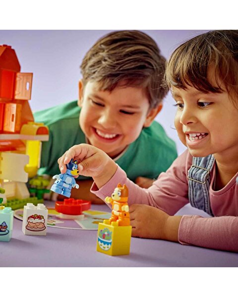 LEGO Duplo Bluey: Bluey Ailesinin Evi ve Hafıza Oyunu 10459