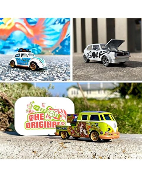 Majorette Vw The Originals Deluxe Cars Volkswagen T1 Mavi