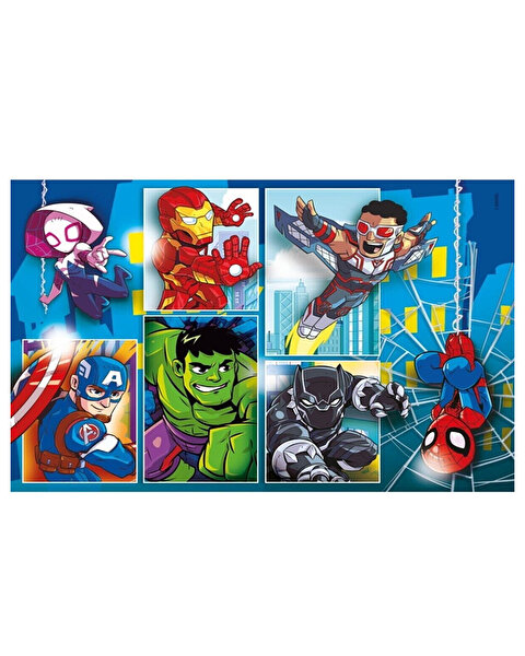 Clementonı Super Hero Puzzle 2x20 Parça