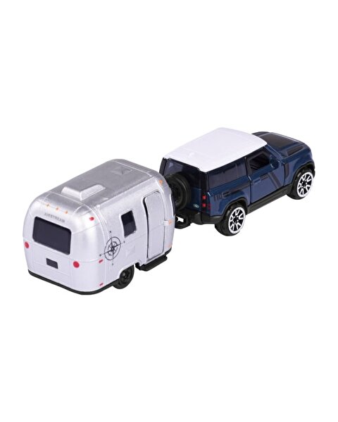 Majorette Trailer Araç Serisi Land Rover Defender 90 Airstream Sport 16