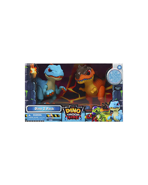 Dino Troops Kids Raptor Megalosaurus İkili Set