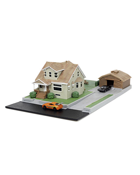 Jada Fast & Furious Nano Dom's House Diorama