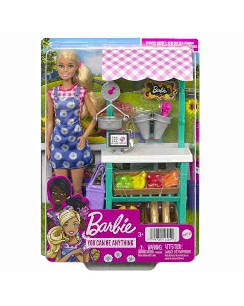 Barbie Çiftçi Pazarı Oyun Seti HCN22