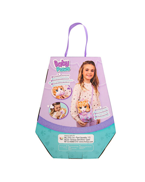 Baby Paws Sesli Kedi Peluş 20 Cm Peluş W2-921139IM