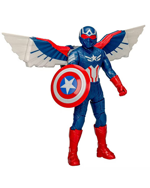 Marvel Studios Titan Hero Serisi Captain America Aksiyon Figür 22 Cm