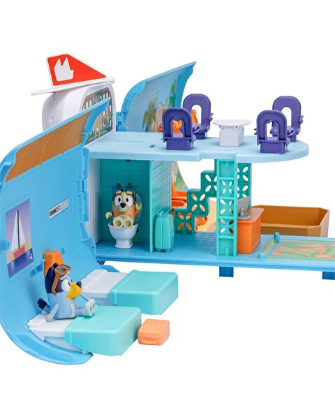 Bluey 3'ü 1 Arada Dönüşen Uçak Oyun Seti