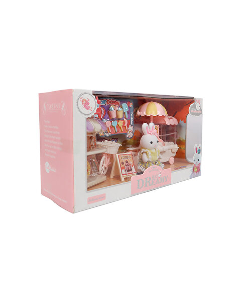 Bay Dreamy Mini Tavşan Bisiklet Yemek Standı Seti