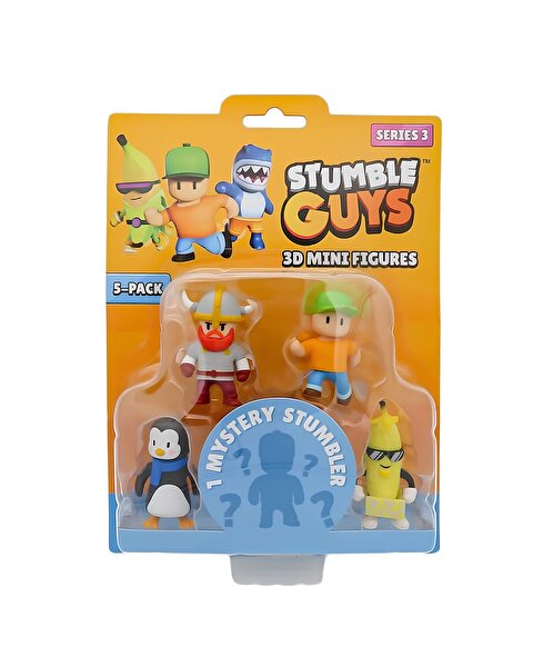 Stumble Guys 5'li Mini Figür Seti 2 S3 40025
