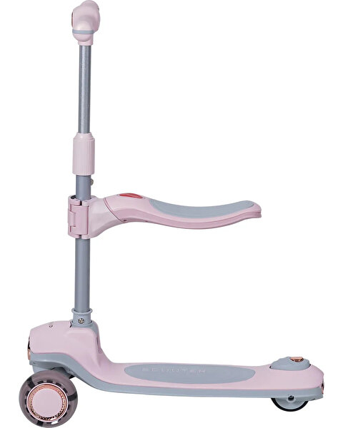 Prego Sidney Oturaklı Scooter Pembe