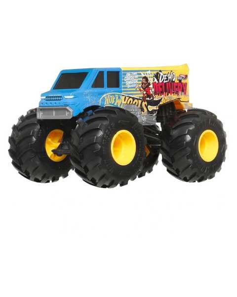 Hot Wheels Monster Trucks 1:24 Arabalar Demo Delivery JCC85