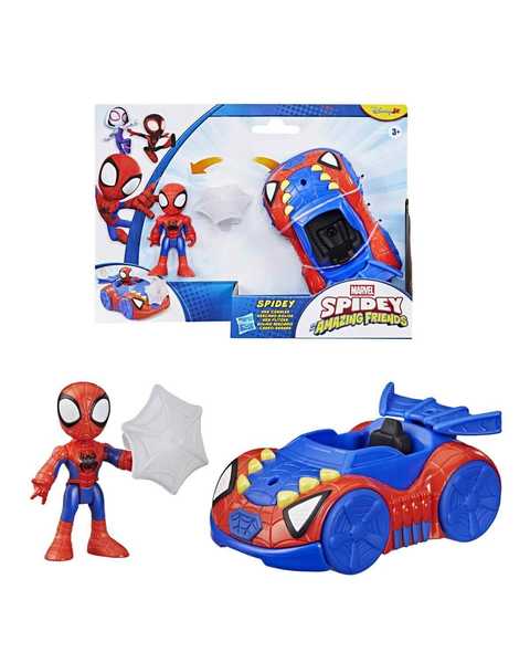 Spidey and His Amazing Friends Aksiyon Figürü ve Araç Seti Spidey G2461