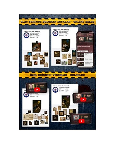 Çözülmemiş Davalar Seri Katil Dedektif Oyunu