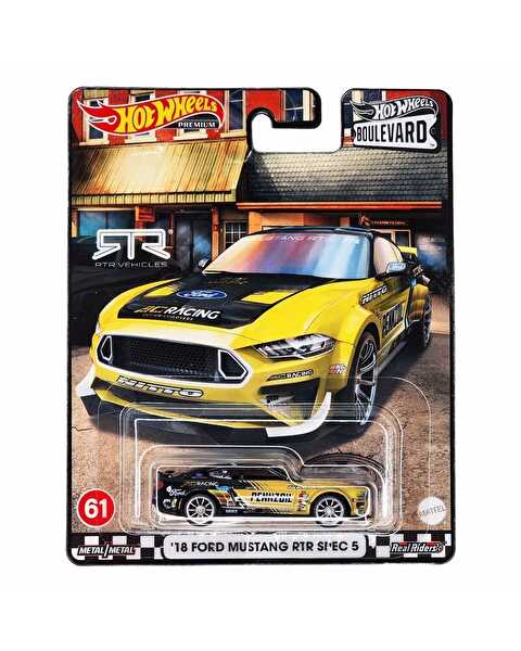 Hot Wheels Boulevard Premium Arabalar 18 Ford Mustang Rtr Spec 5 HCR20