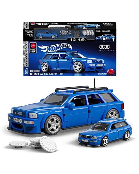 Hot Wheels Speed Serisi 94 Audi Avant RS2 Araba Yapım Seti 253 Parça JGR28