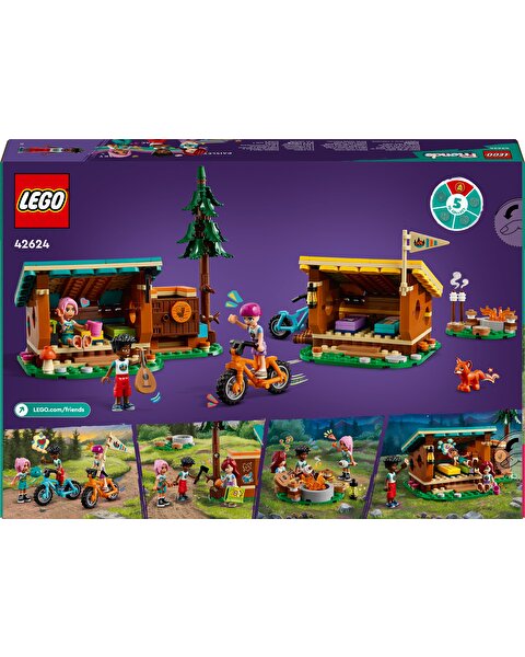 LEGO Friends Macera Kampı Şirin Kulübeler 42624
