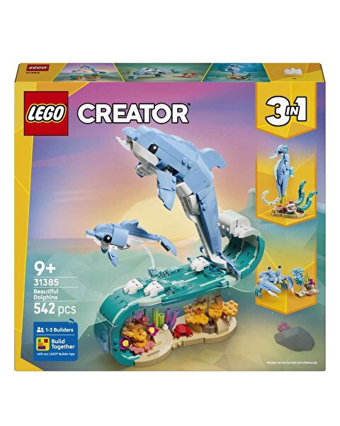 LEGO Creator Deniz Hayvanları: Güzel Yunuslar 31385
