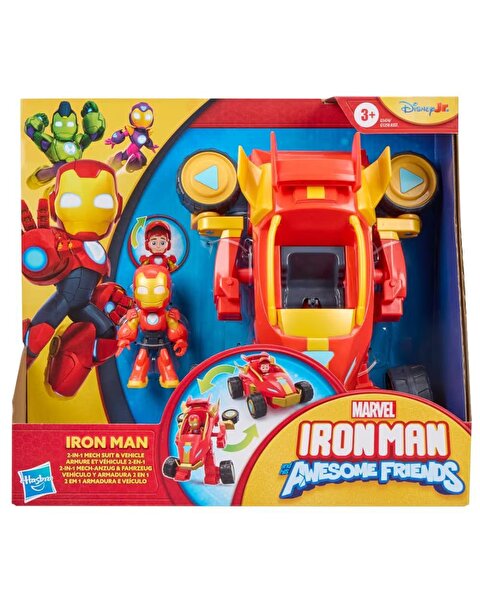 Marvel Iron Man ve Muhteşem Arkadaşları 2'si 1 Arada Araç Seti G1474